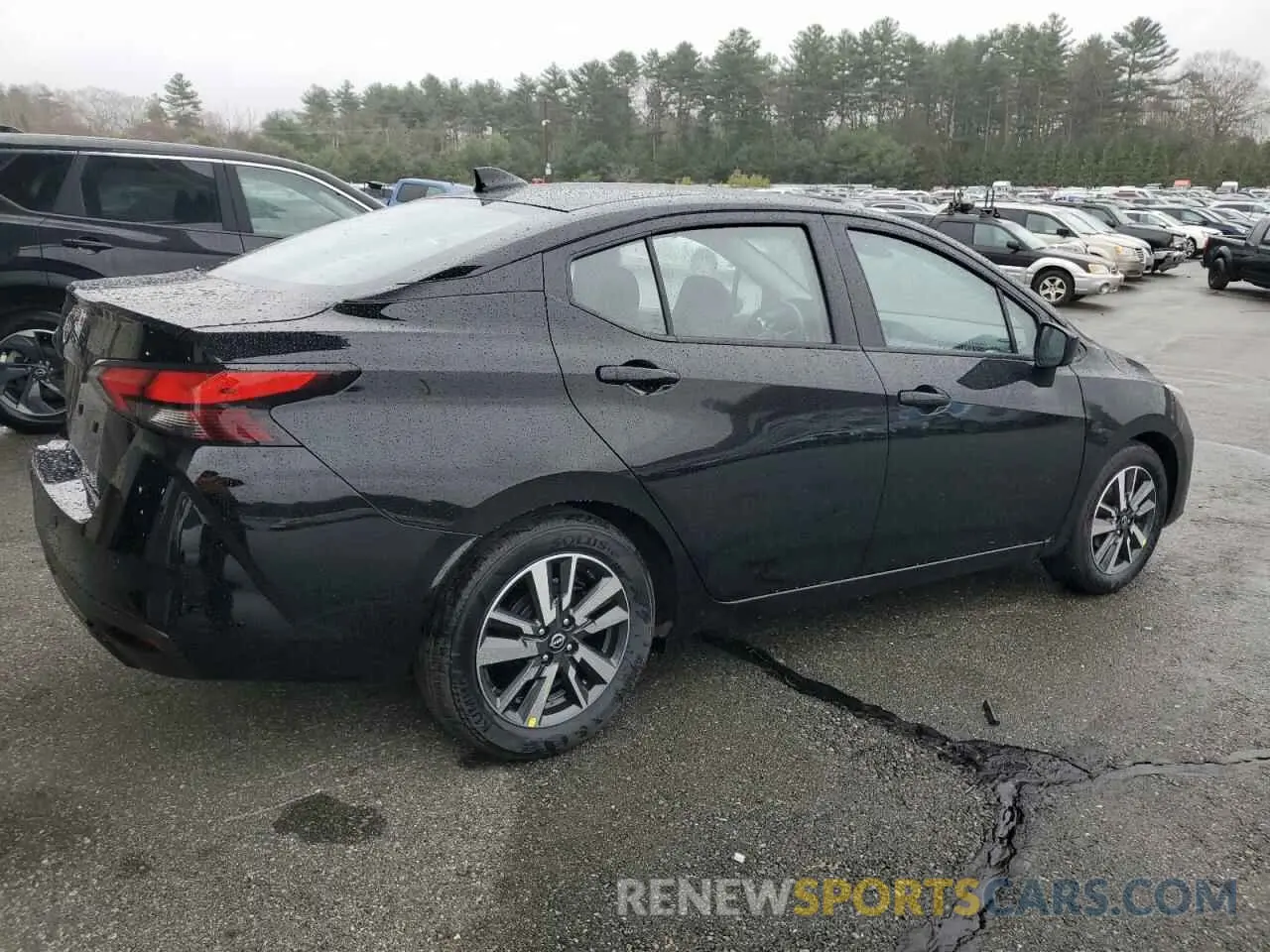 3 fotografías del automóvil dañado 3N1CN8EV1SL843912 NISSAN VERSA 2025