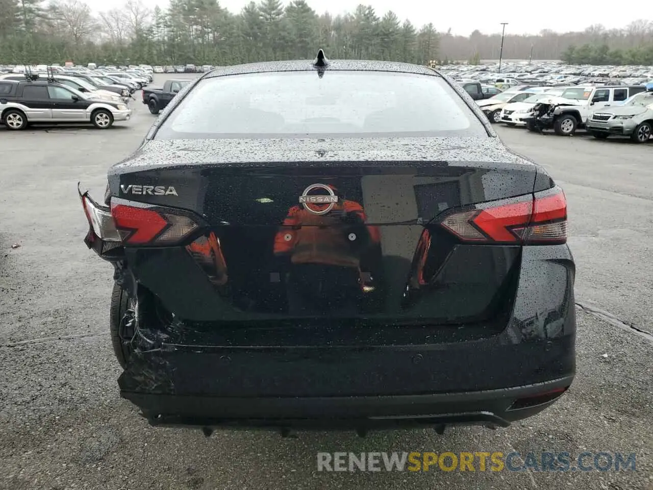 6 fotografías del automóvil dañado 3N1CN8EV1SL843912 NISSAN VERSA 2025