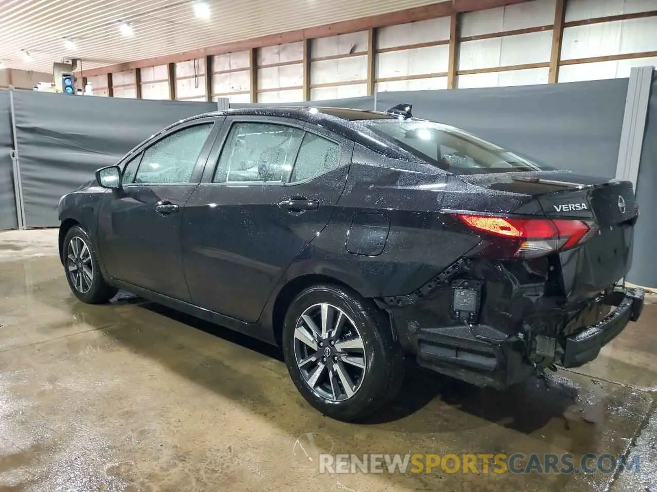 2 fotografías del automóvil dañado 3N1CN8EV1SL844221 NISSAN VERSA 2025