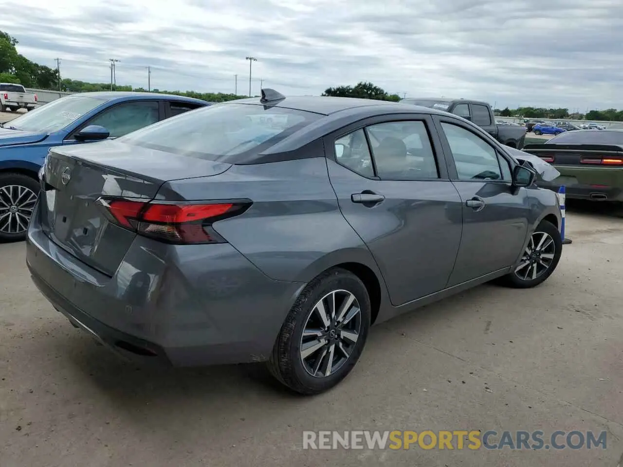 3 fotografías del automóvil dañado 3N1CN8EV1SL848673 NISSAN VERSA 2025