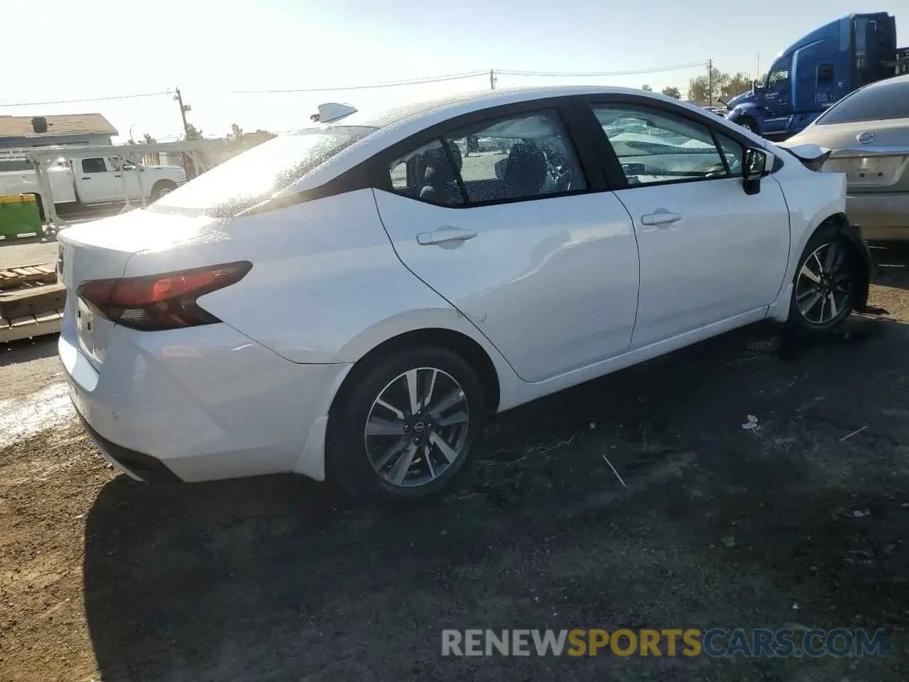 3 fotografías del automóvil dañado 3N1CN8EV2SL826049 NISSAN VERSA 2025