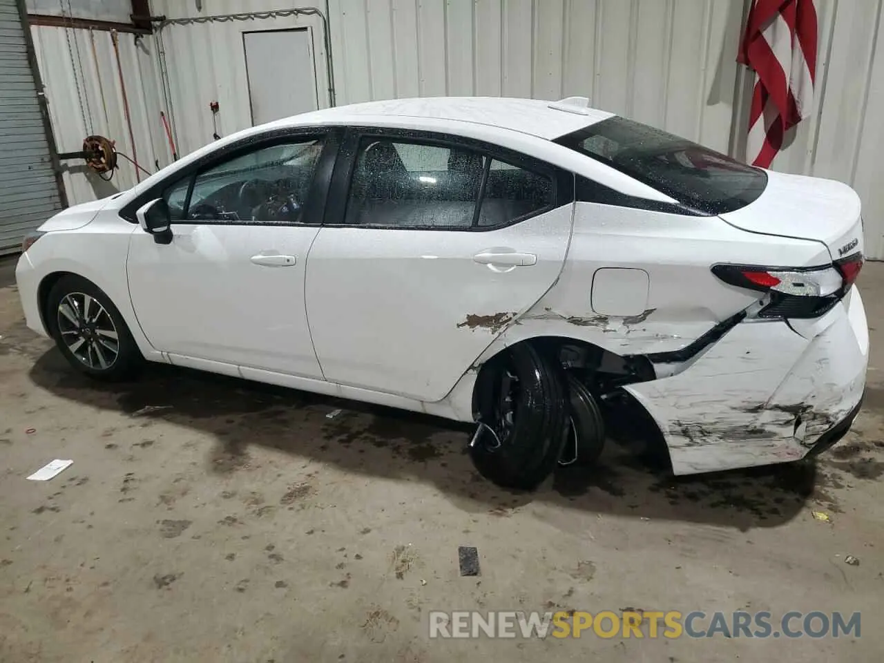 2 fotografías del automóvil dañado 3N1CN8EV2SL832319 NISSAN VERSA 2025