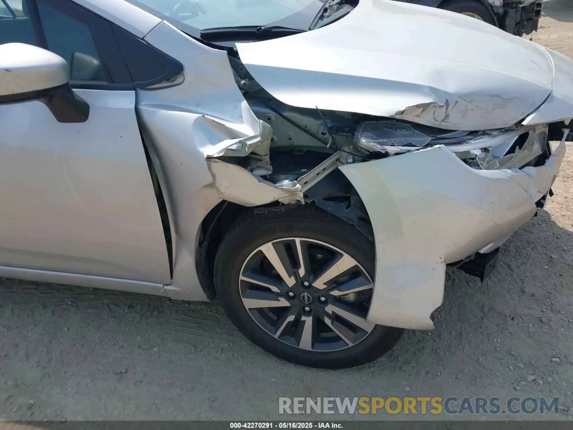 17 fotografías del automóvil dañado 3N1CN8EV2SL837049 NISSAN VERSA 2025
