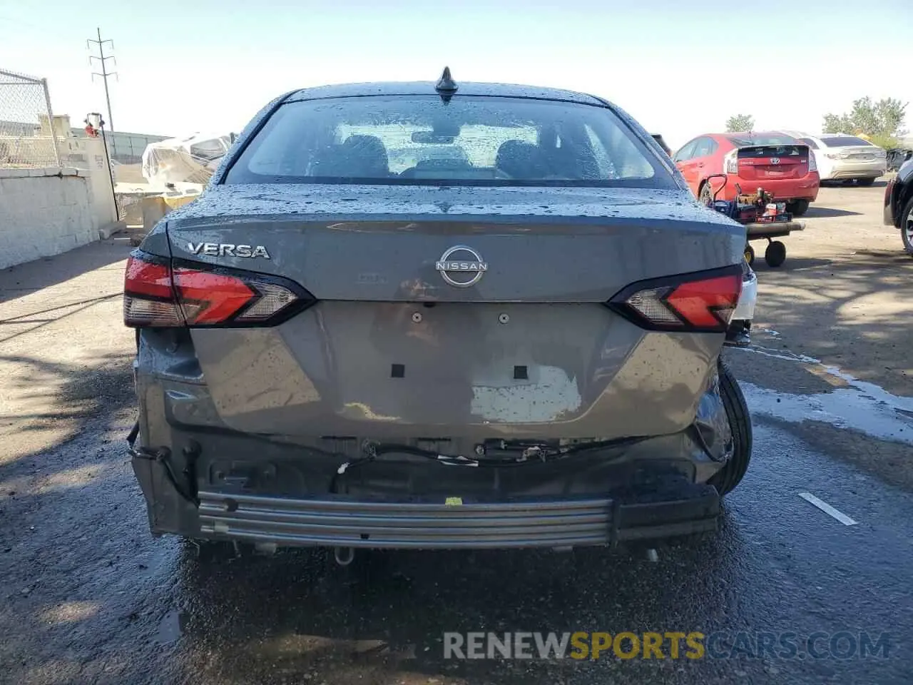 6 fotografías del automóvil dañado 3N1CN8EV2SL841229 NISSAN VERSA 2025