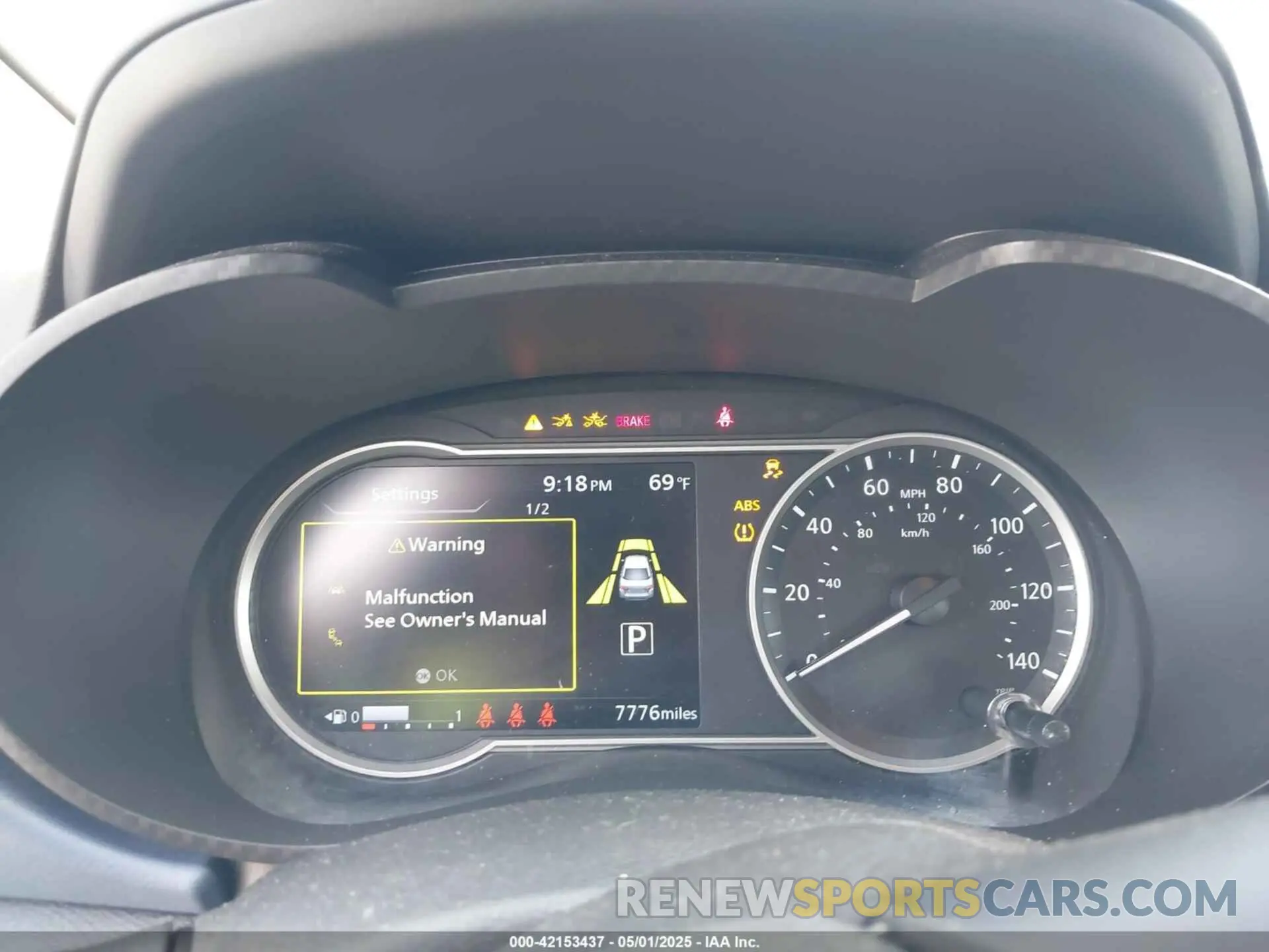 7 fotografías del automóvil dañado 3N1CN8EV3SL827940 NISSAN VERSA 2025