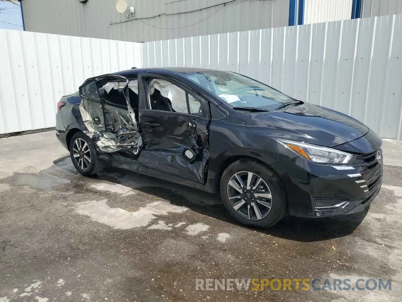 4 fotografías del automóvil dañado 3N1CN8EV3SL832099 NISSAN VERSA 2025