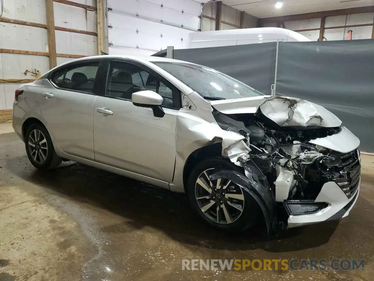 4 fotografías del automóvil dañado 3N1CN8EV3SL841739 NISSAN VERSA 2025