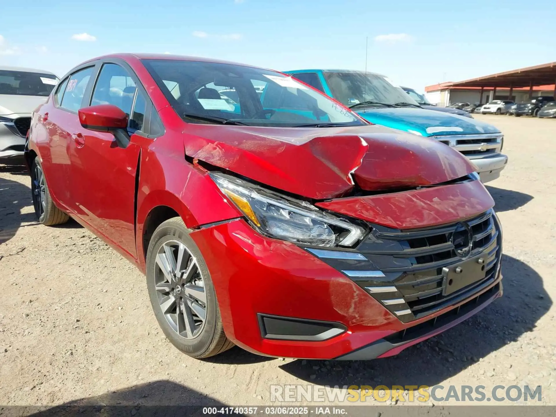 1 fotografías del automóvil dañado 3N1CN8EV4SL813268 NISSAN VERSA 2025