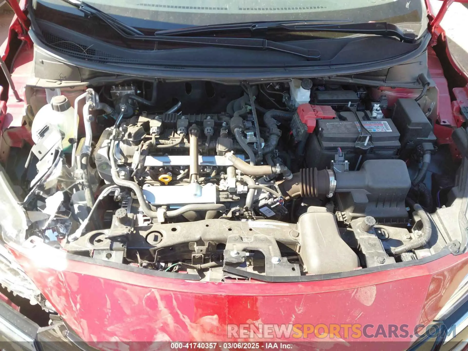 10 fotografías del automóvil dañado 3N1CN8EV4SL813268 NISSAN VERSA 2025