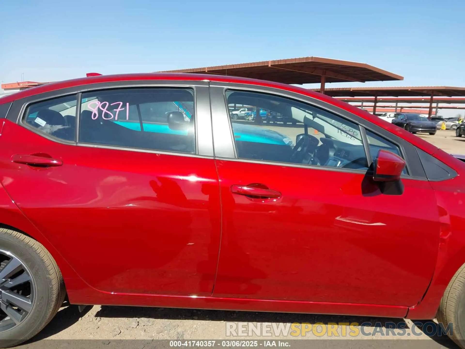 13 fotografías del automóvil dañado 3N1CN8EV4SL813268 NISSAN VERSA 2025