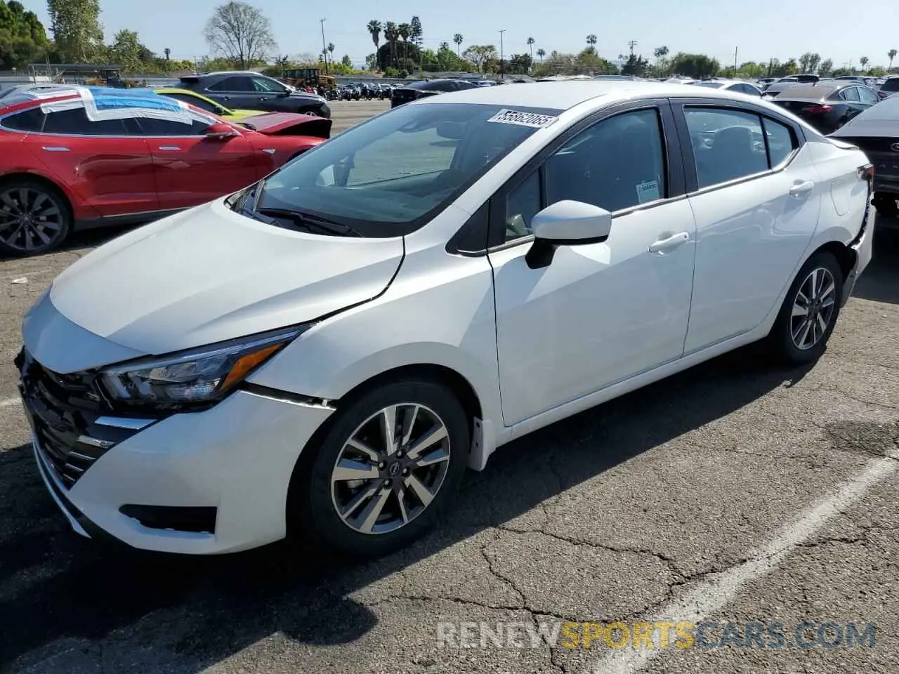 1 fotografías del automóvil dañado 3N1CN8EV5SL821704 NISSAN VERSA 2025