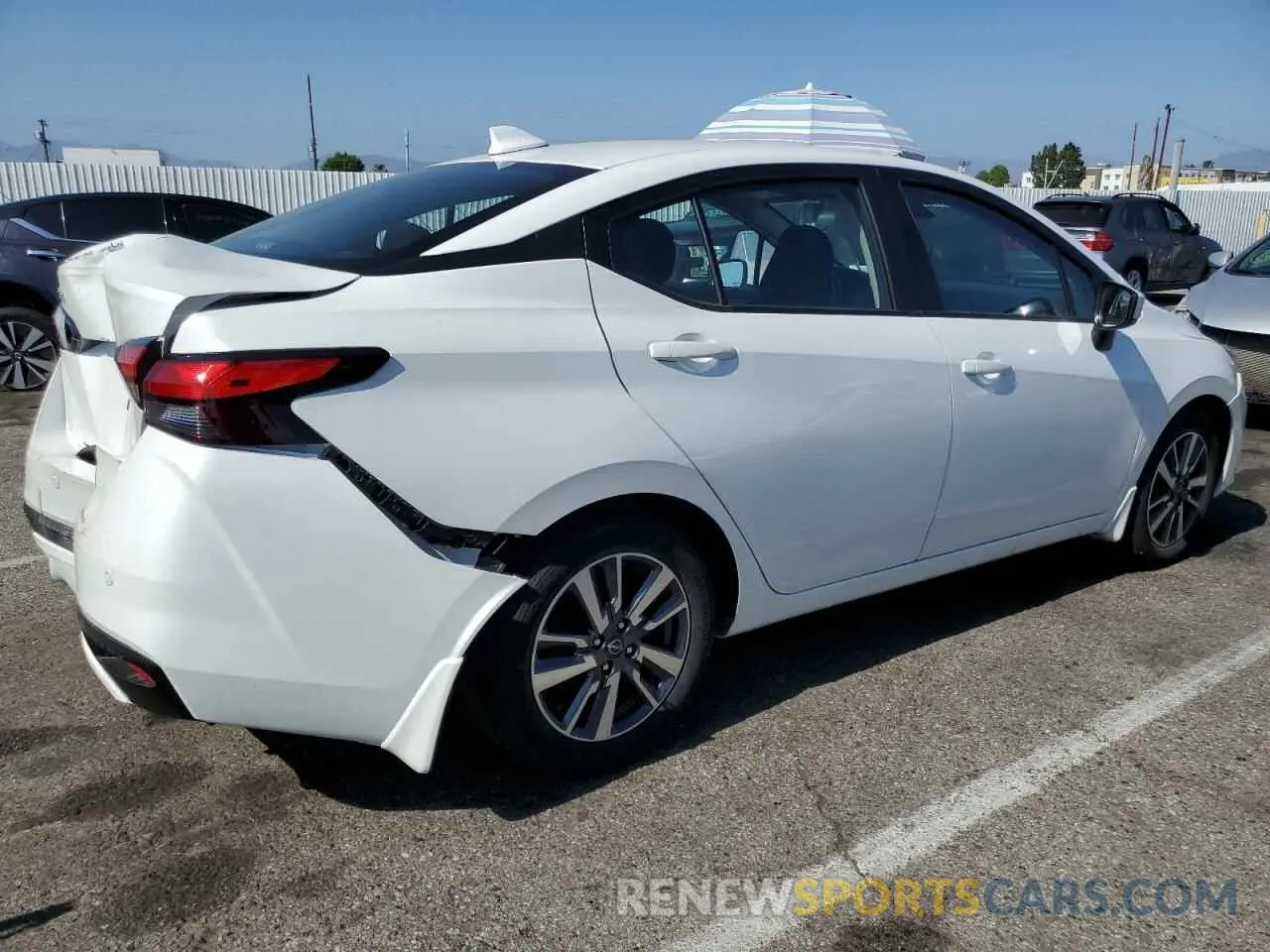 3 fotografías del automóvil dañado 3N1CN8EV5SL821704 NISSAN VERSA 2025