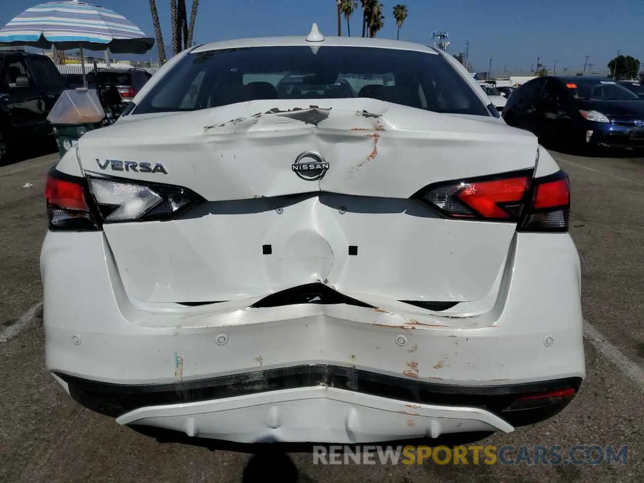6 fotografías del automóvil dañado 3N1CN8EV5SL821704 NISSAN VERSA 2025