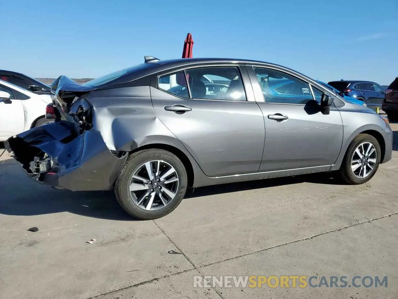 3 fotografías del automóvil dañado 3N1CN8EV6SL813062 NISSAN VERSA 2025