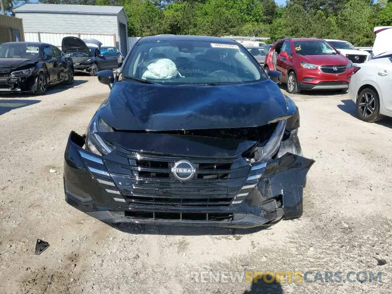 5 fotografías del automóvil dañado 3N1CN8EV6SL825650 NISSAN VERSA 2025