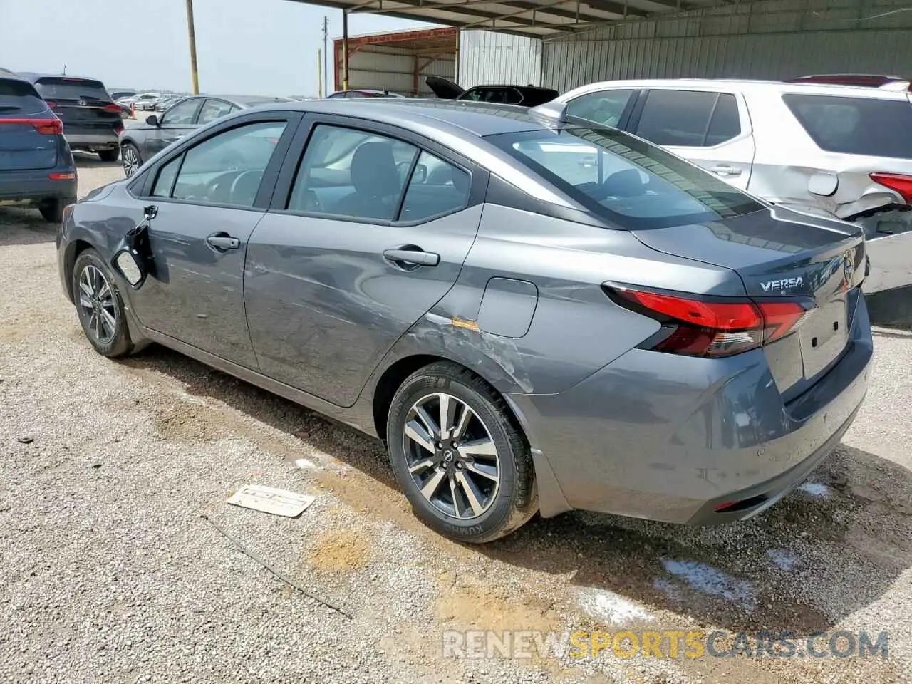 2 fotografías del automóvil dañado 3N1CN8EV6SL827852 NISSAN VERSA 2025