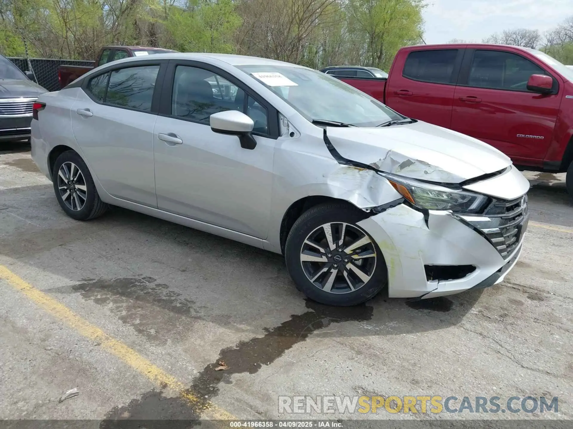 1 fotografías del automóvil dañado 3N1CN8EV7SL836057 NISSAN VERSA 2025