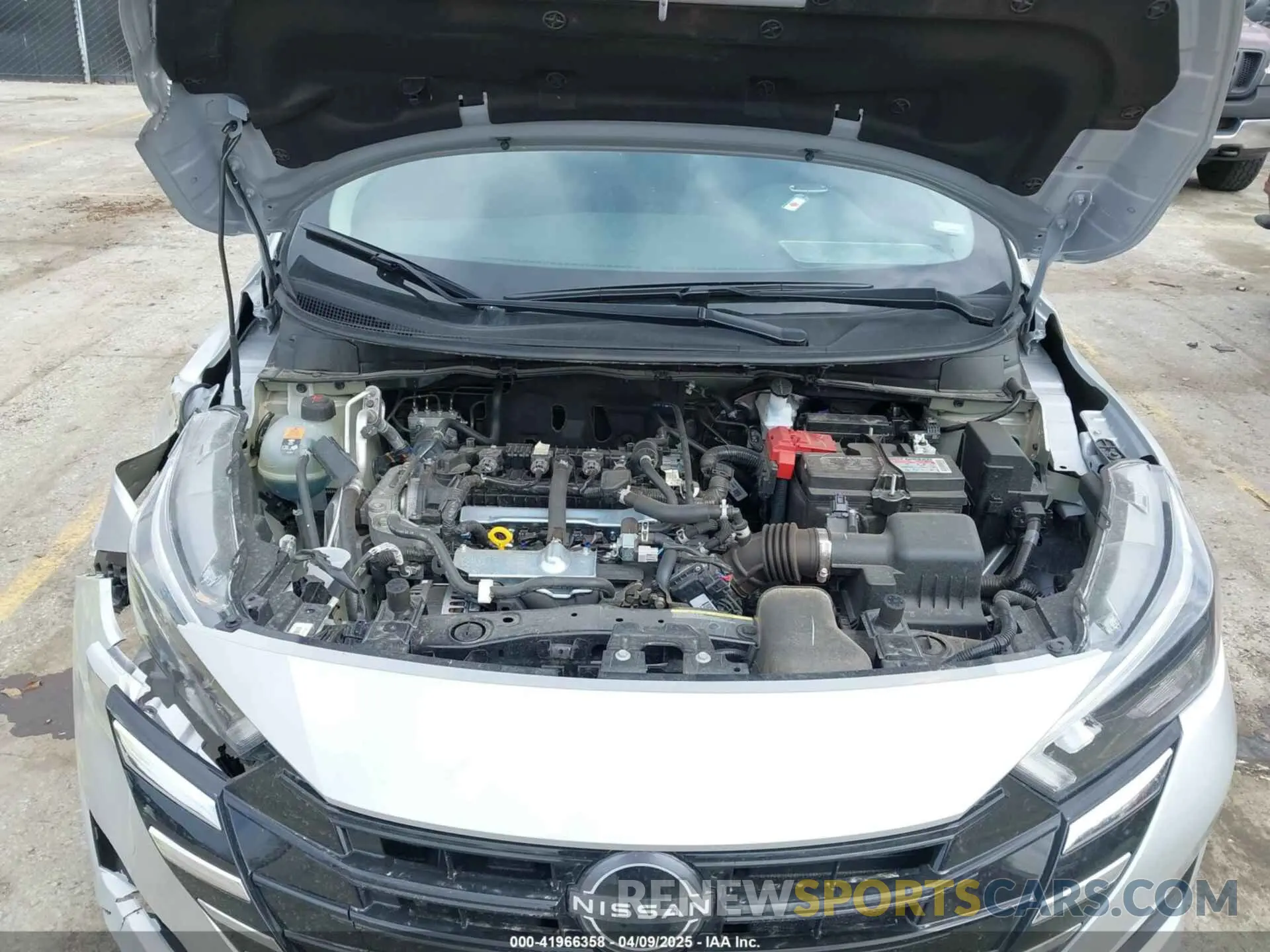 10 fotografías del automóvil dañado 3N1CN8EV7SL836057 NISSAN VERSA 2025