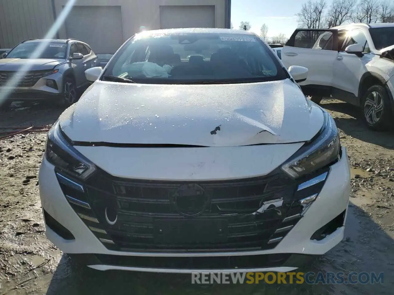 5 fotografías del automóvil dañado 3N1CN8EV8SL816741 NISSAN VERSA 2025