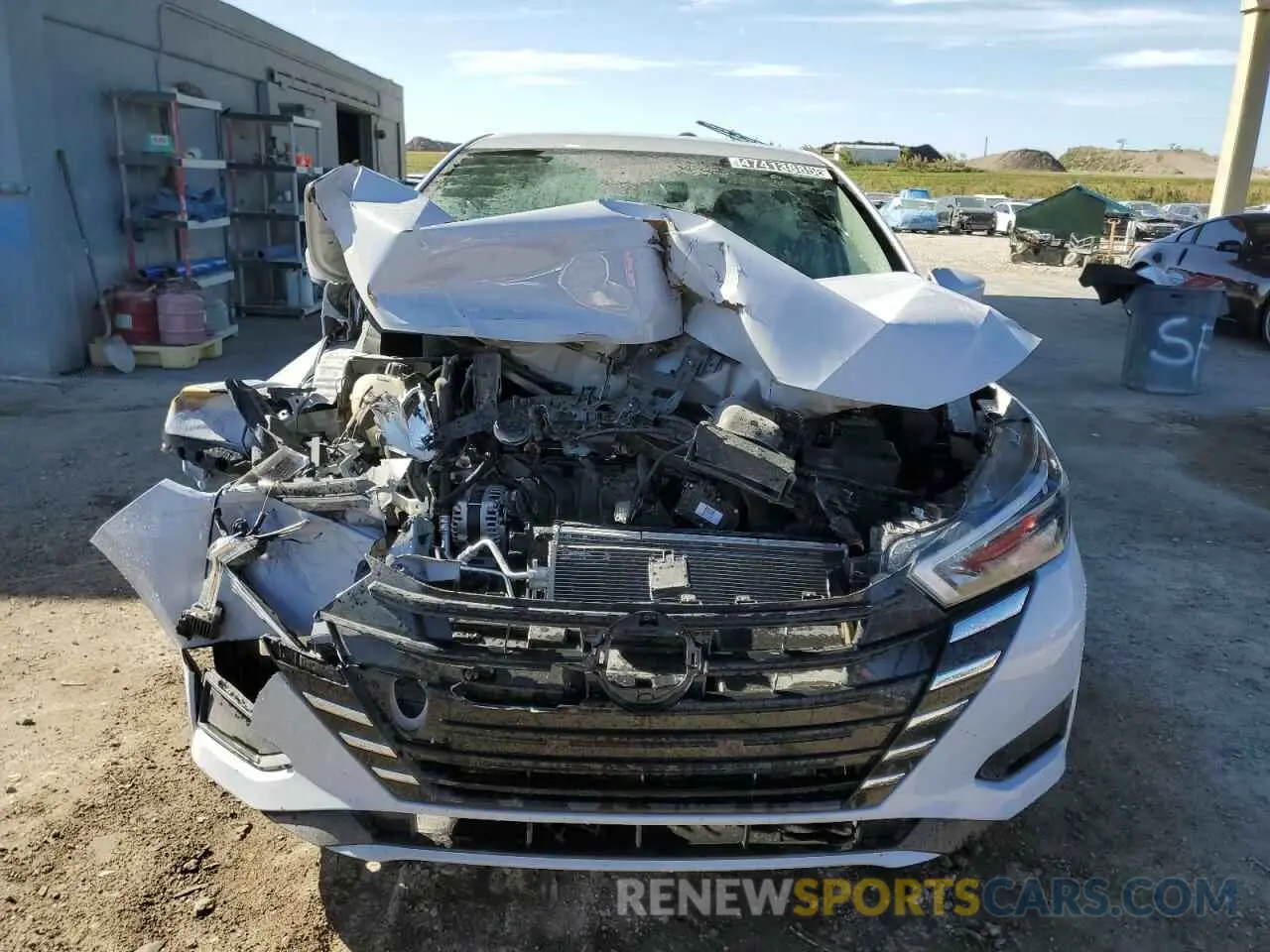 5 fotografías del automóvil dañado 3N1CN8EV8SL820191 NISSAN VERSA 2025