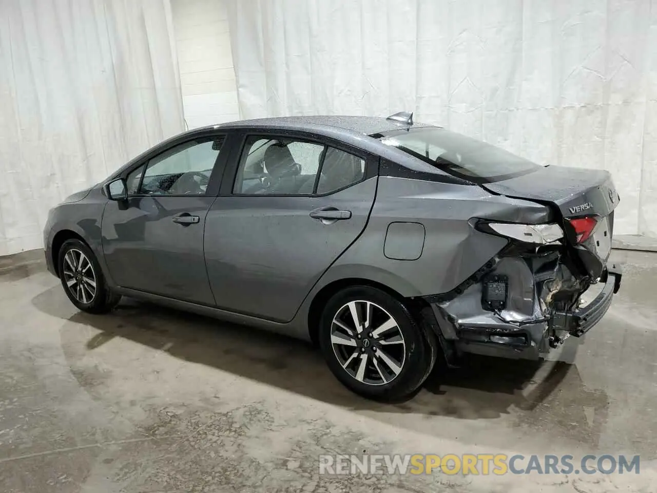 2 fotografías del automóvil dañado 3N1CN8EV8SL827531 NISSAN VERSA 2025