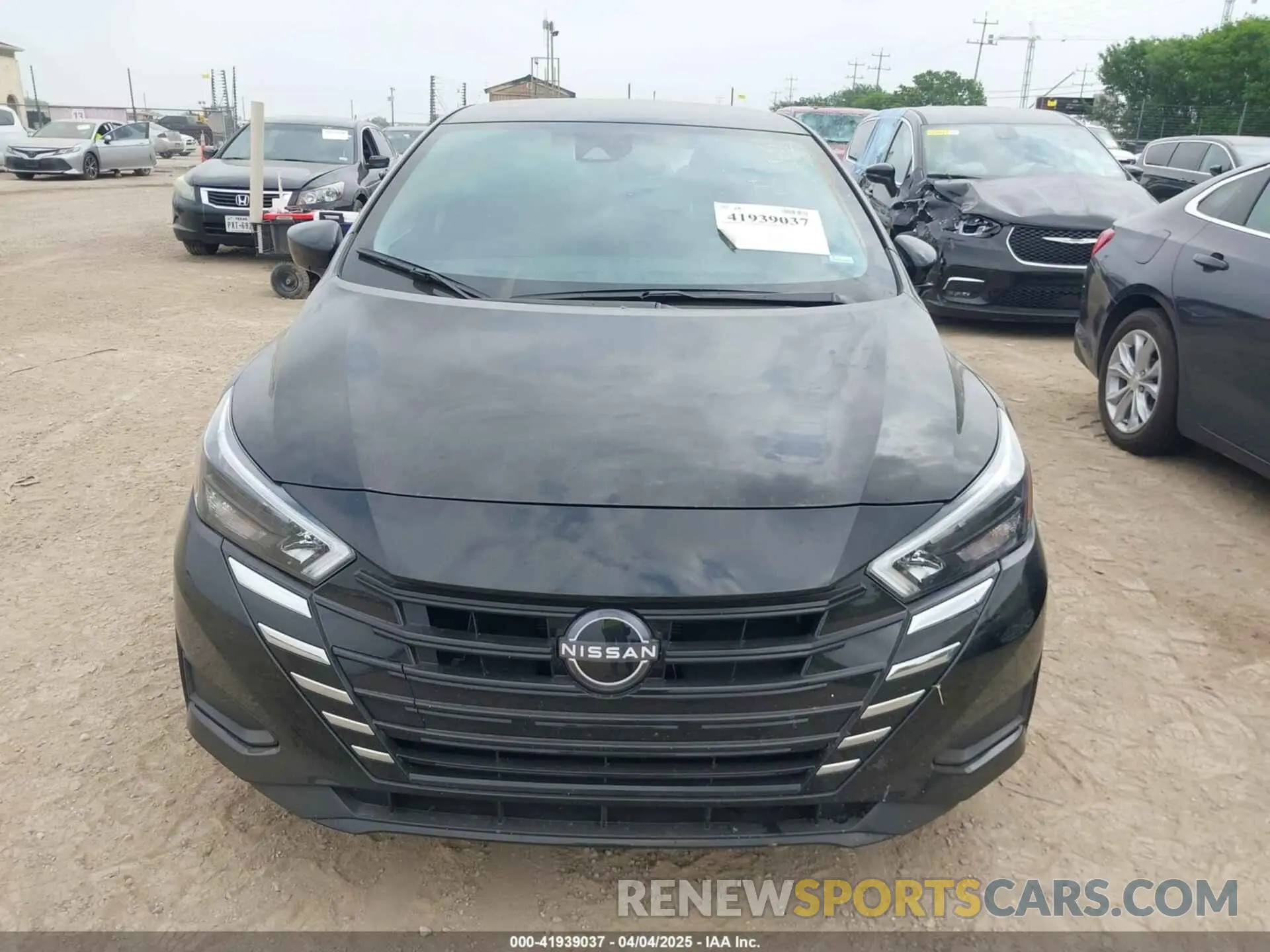 6 fotografías del automóvil dañado 3N1CN8EV9SL827845 NISSAN VERSA 2025