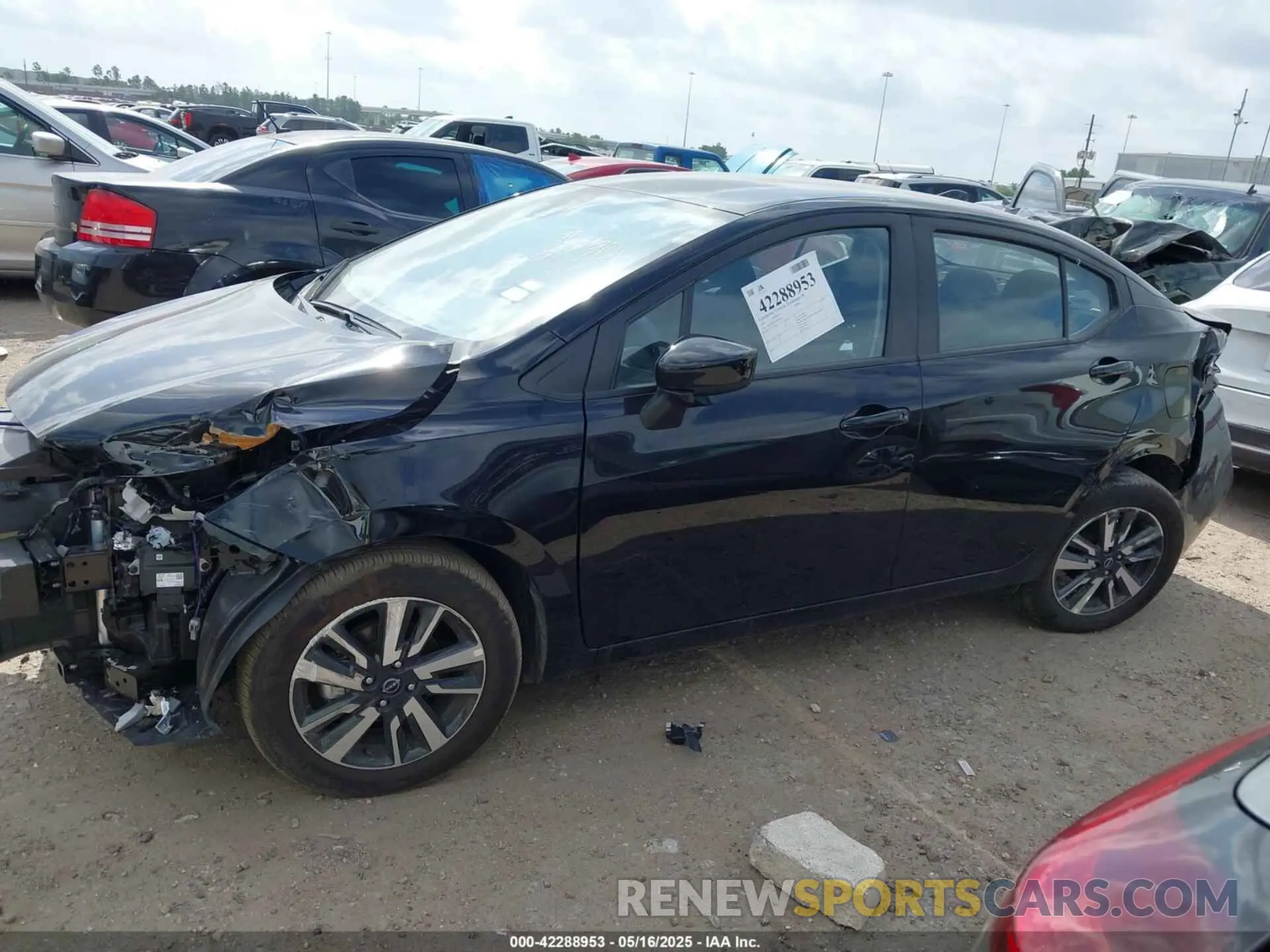 15 fotografías del automóvil dañado 3N1CN8EVXSL838790 NISSAN VERSA 2025