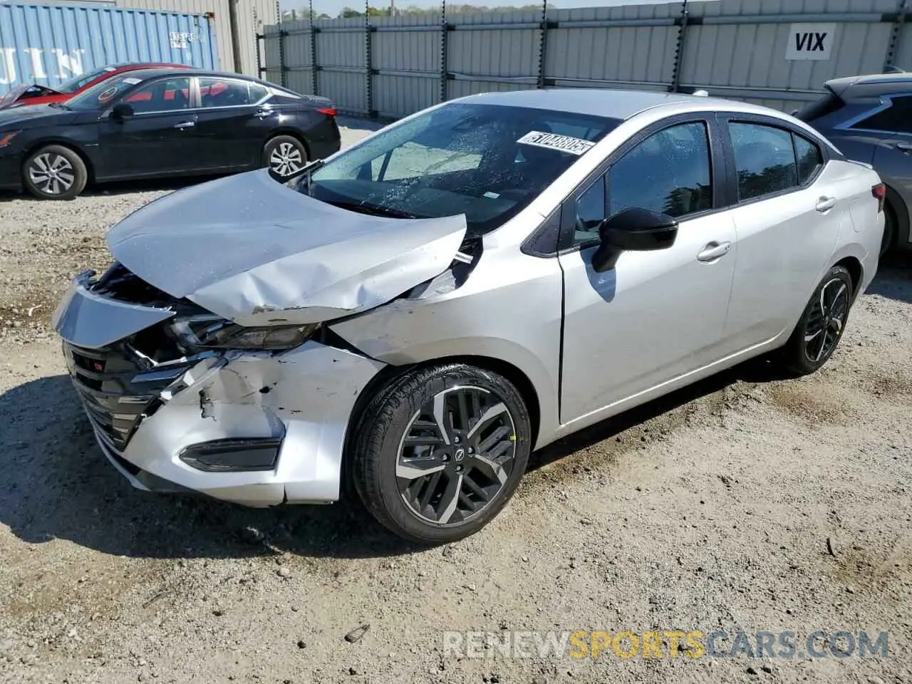 1 fotografías del automóvil dañado 3N1CN8FV3SL835518 NISSAN VERSA 2025