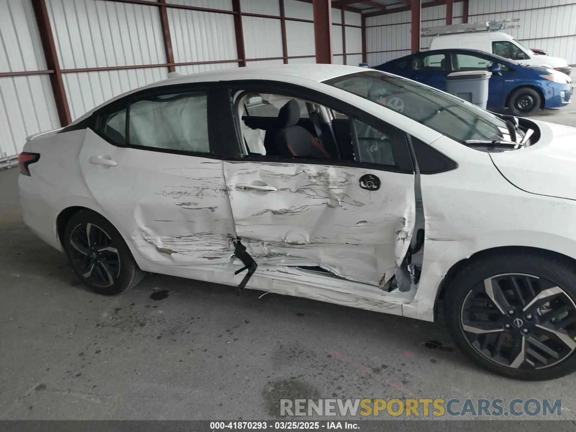 6 fotografías del automóvil dañado 3N1CN8FV5SL835889 NISSAN VERSA 2025