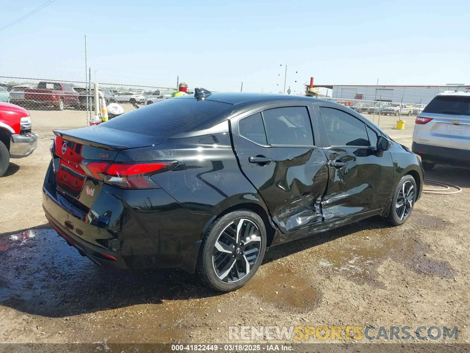 6 fotografías del automóvil dañado 3N1CN8FV7SL829169 NISSAN VERSA 2025