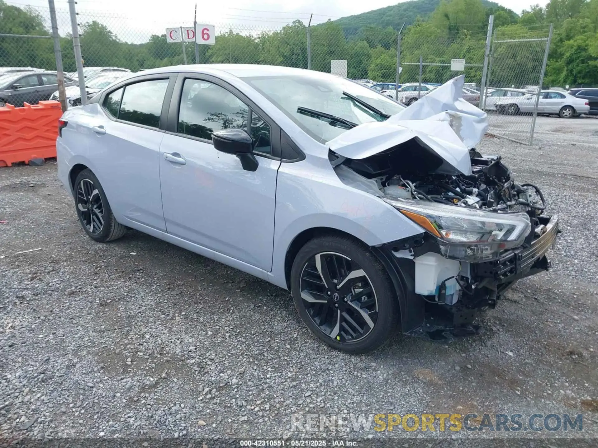 1 fotografías del automóvil dañado 3N1CN8FV8SL833750 NISSAN VERSA 2025