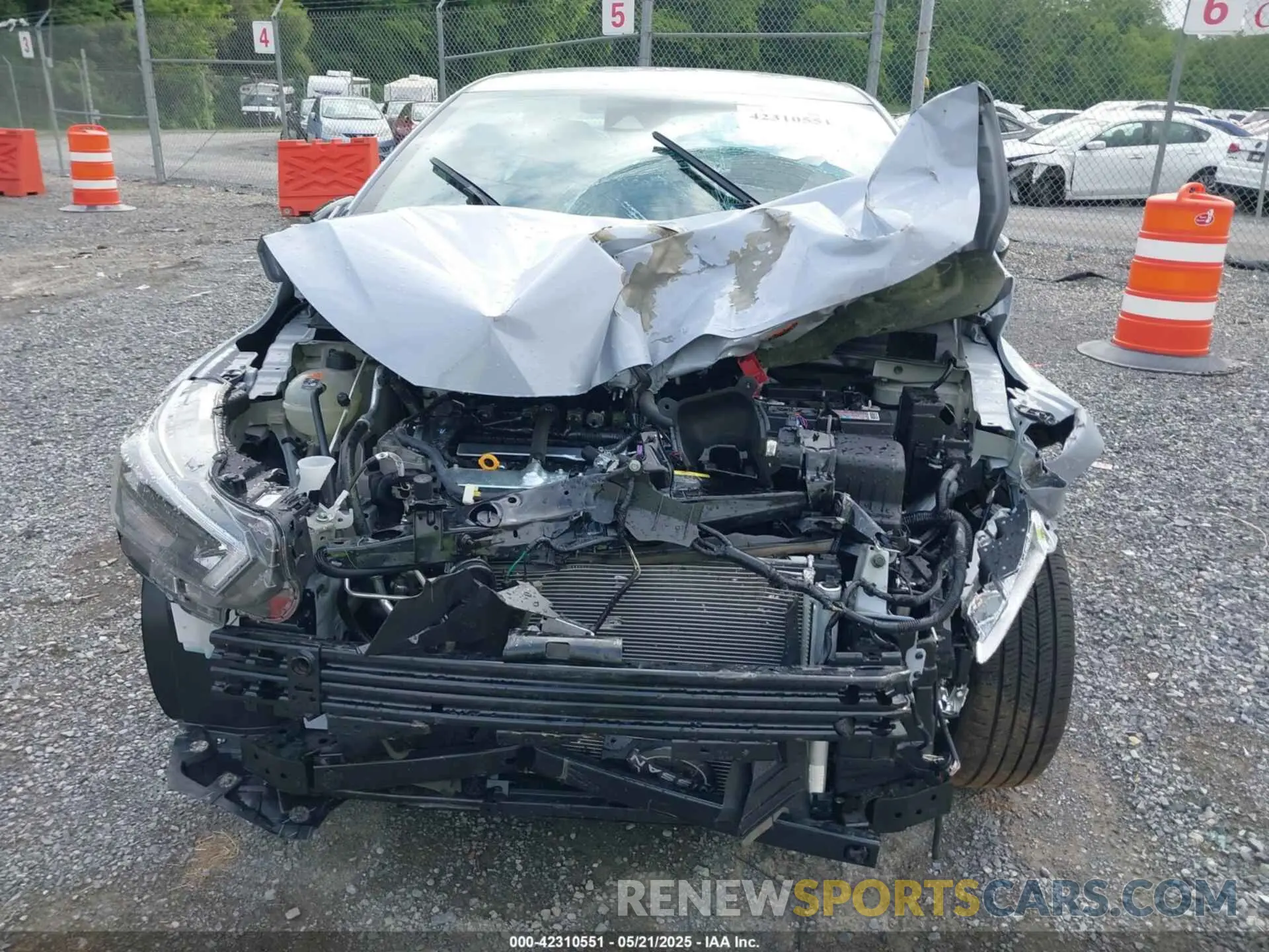 11 fotografías del automóvil dañado 3N1CN8FV8SL833750 NISSAN VERSA 2025