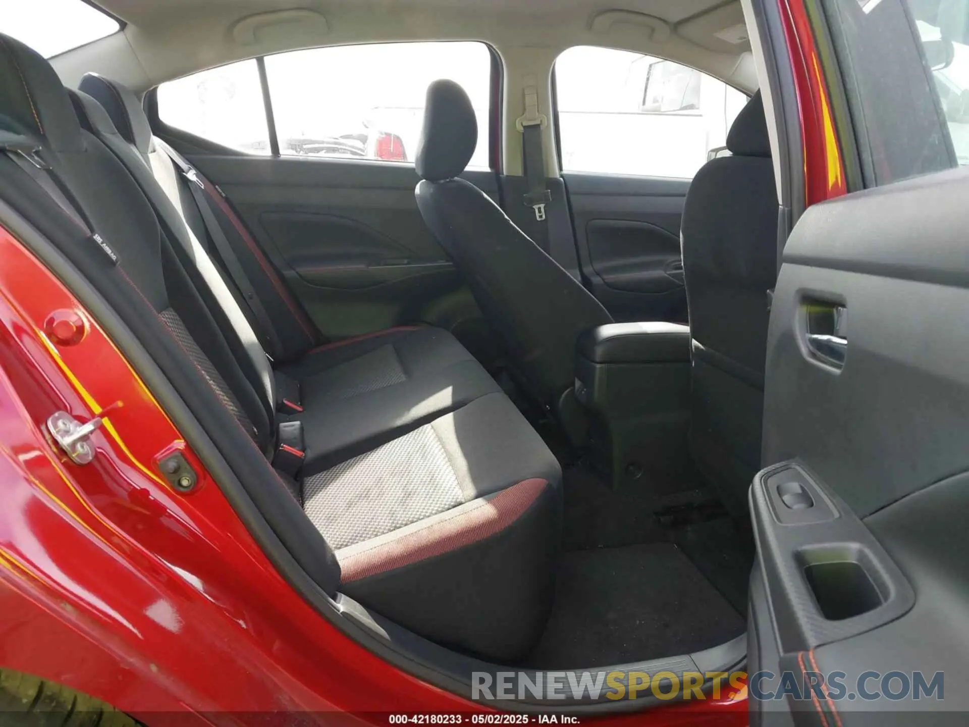 8 fotografías del automóvil dañado 3N1CN8FV8SL834445 NISSAN VERSA 2025
