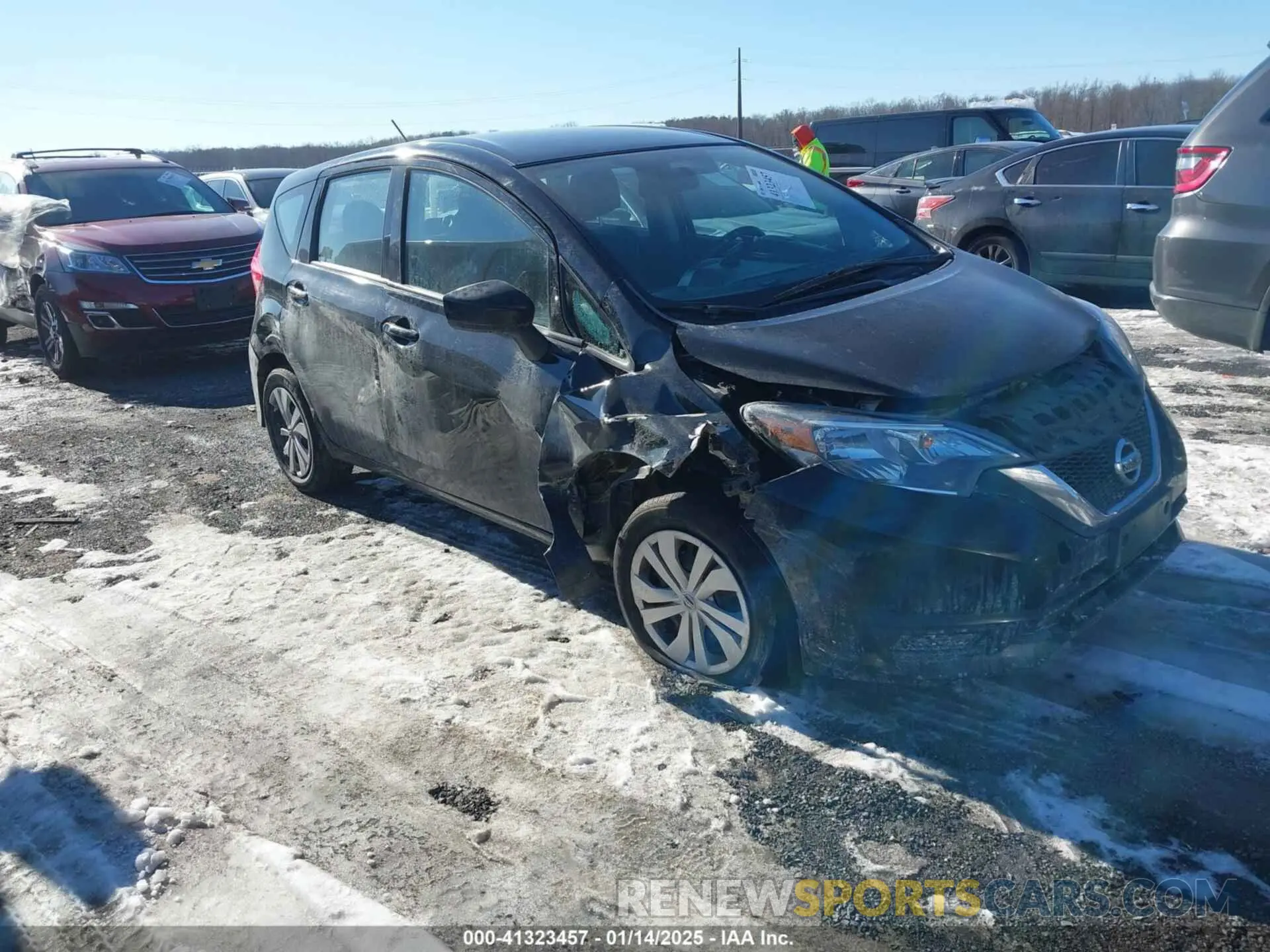 1 fotografías del automóvil dañado 3N1CE2CP1KL365279 NISSAN VERSA NOTE 2019