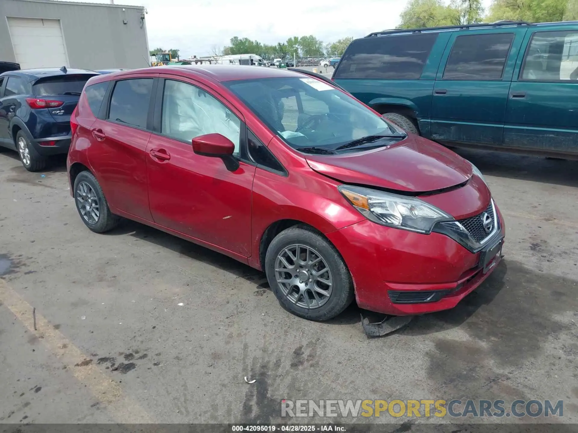 1 fotografías del automóvil dañado 3N1CE2CP6KL358182 NISSAN VERSA NOTE 2019