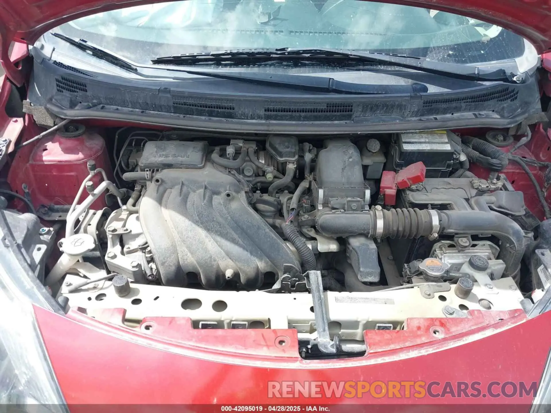 10 fotografías del automóvil dañado 3N1CE2CP6KL358182 NISSAN VERSA NOTE 2019