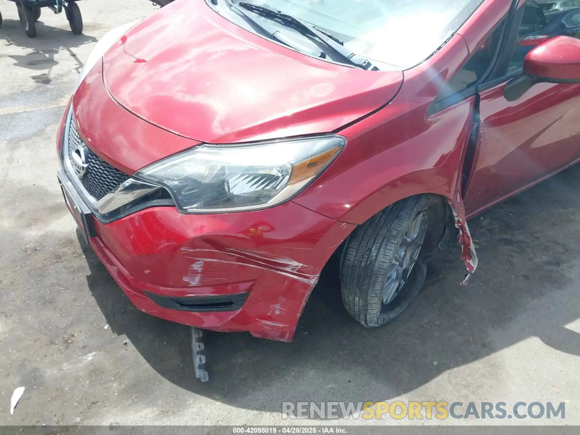 6 fotografías del automóvil dañado 3N1CE2CP6KL358182 NISSAN VERSA NOTE 2019