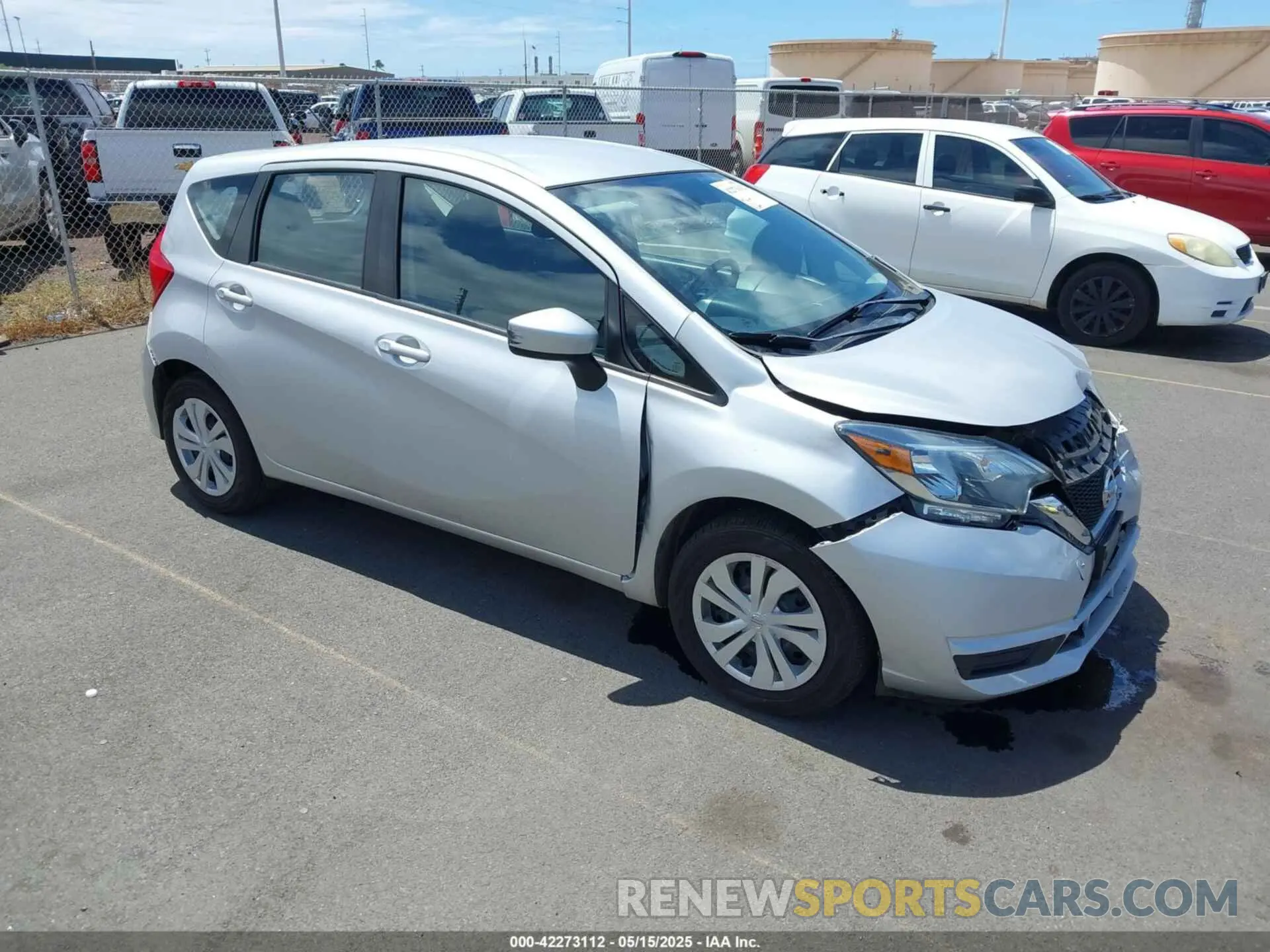 1 fotografías del automóvil dañado 3N1CE2CP6KL365052 NISSAN VERSA NOTE 2019