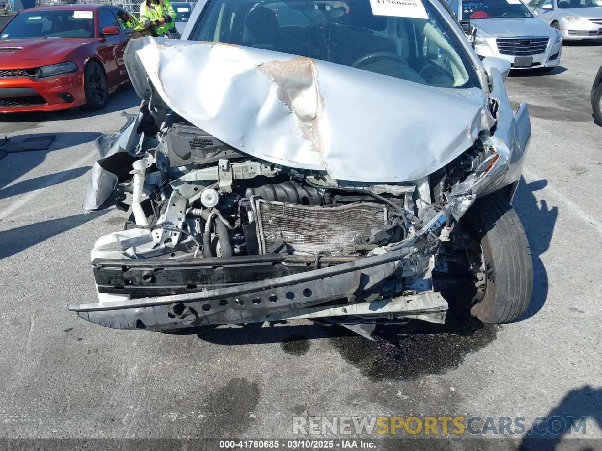 6 fotografías del automóvil dañado 3N1CE2CP9KL360038 NISSAN VERSA NOTE 2019