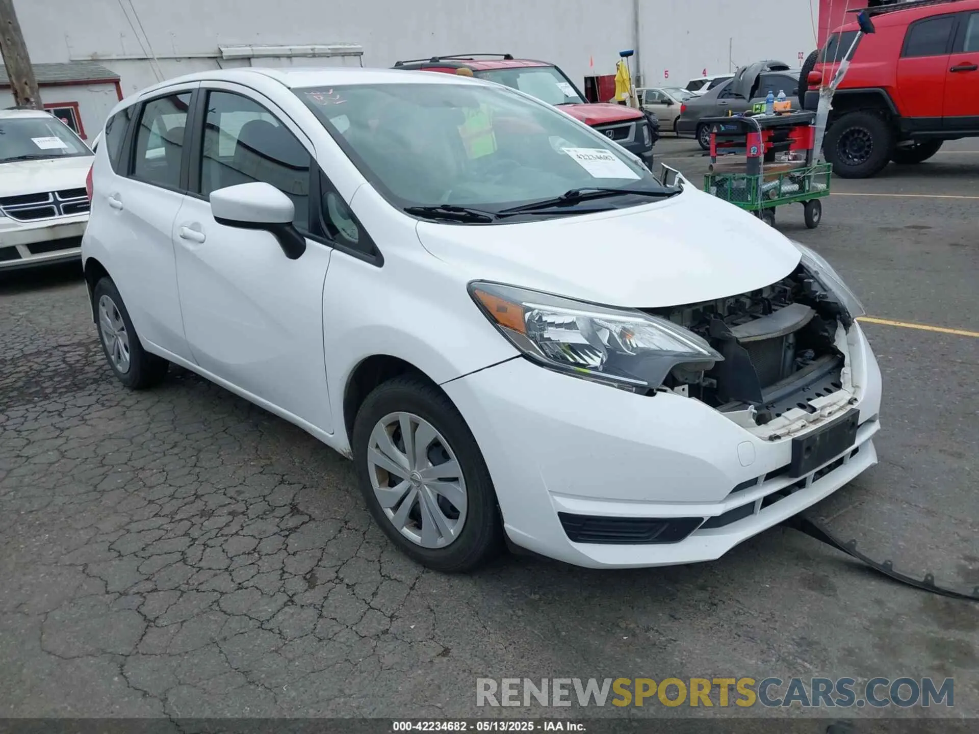 1 fotografías del automóvil dañado 3N1CE2CP9KL366468 NISSAN VERSA NOTE 2019