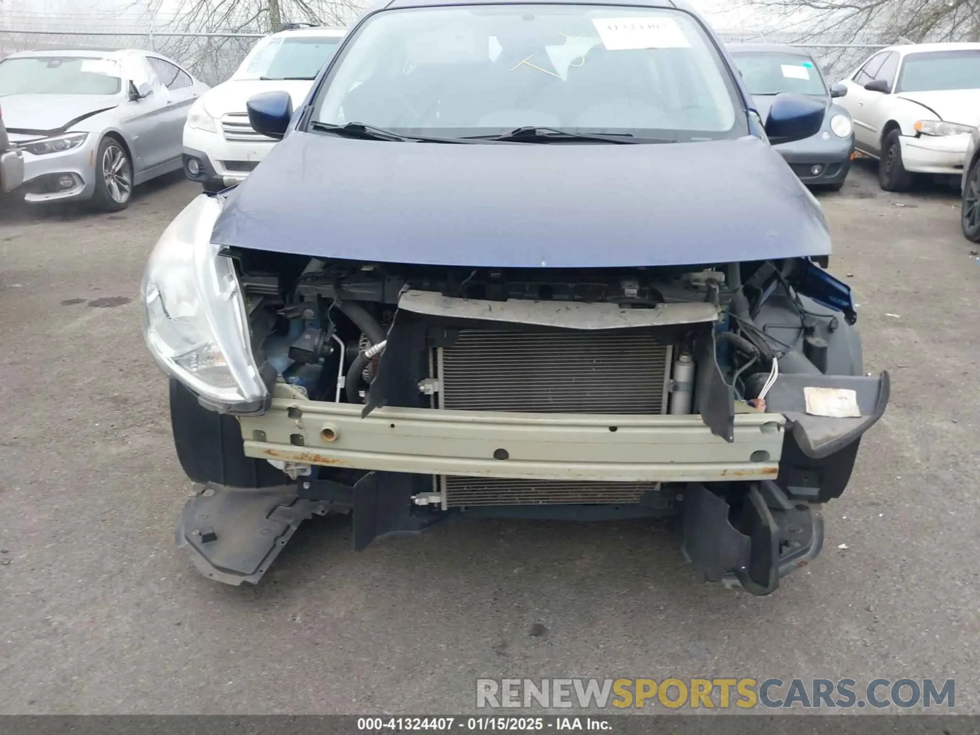 20 fotografías del automóvil dañado 3N1CN7AP2KL810791 NISSAN VERSA SEDAN 2019