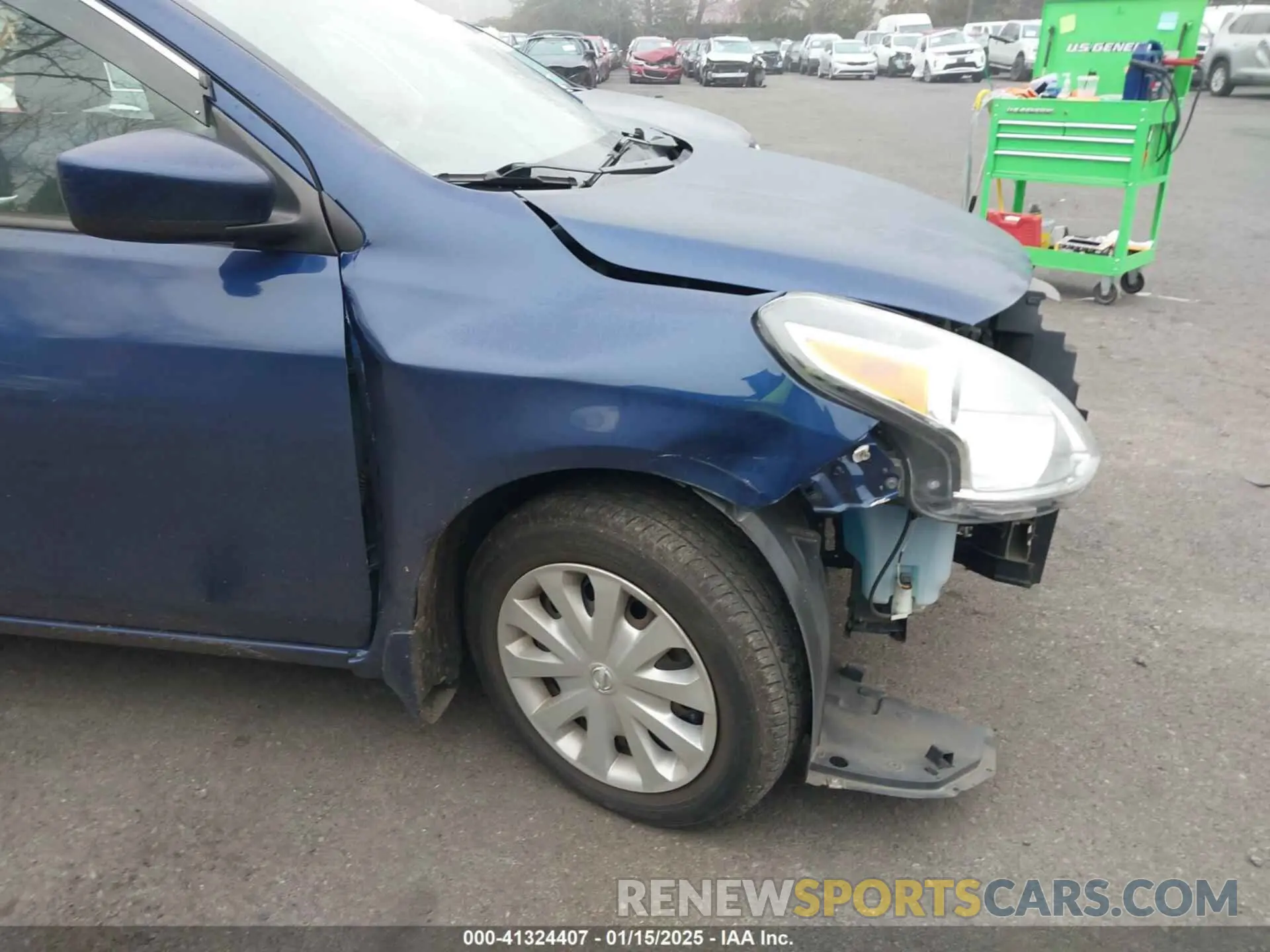 22 fotografías del automóvil dañado 3N1CN7AP2KL810791 NISSAN VERSA SEDAN 2019