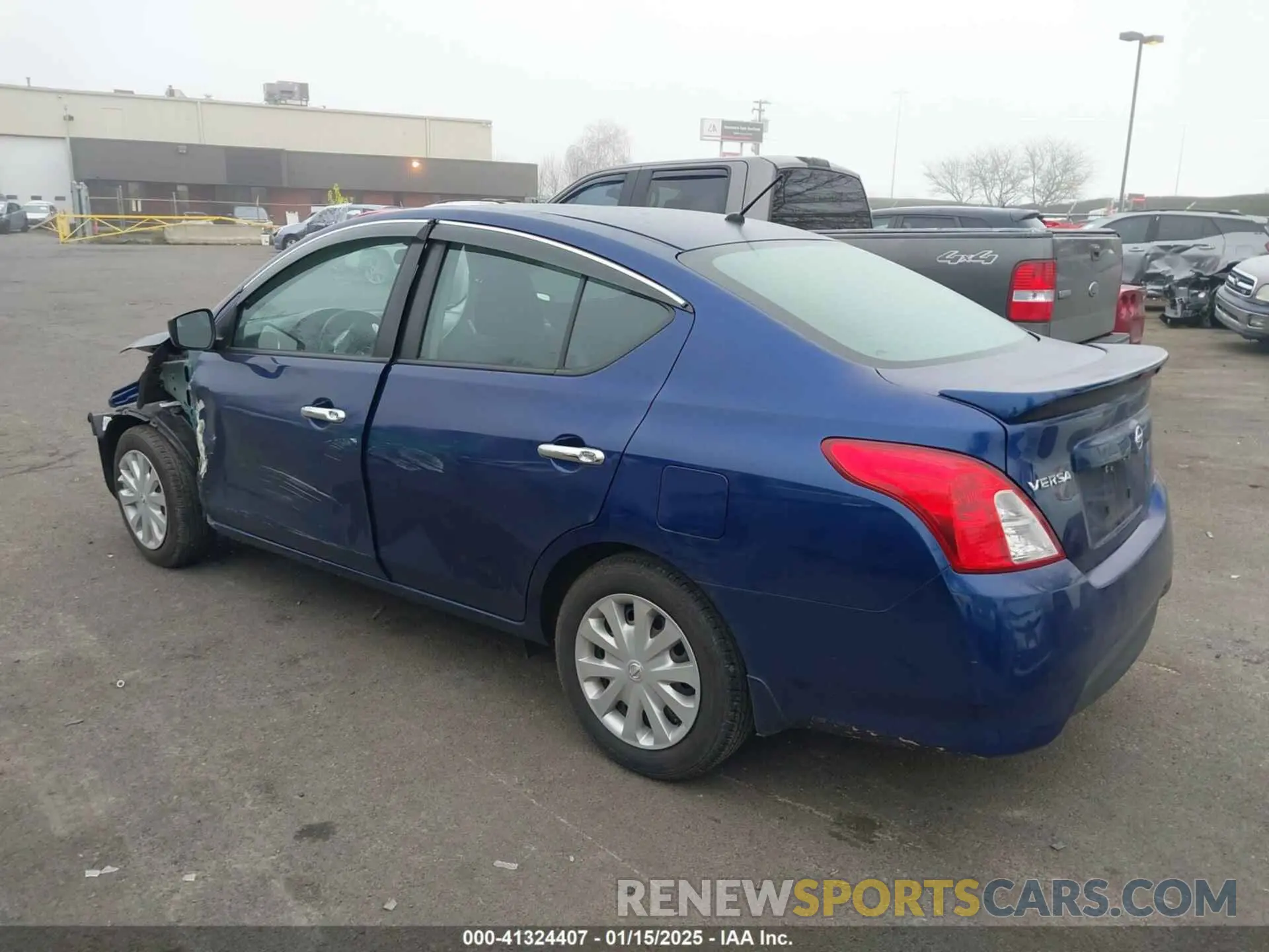 3 fotografías del automóvil dañado 3N1CN7AP2KL810791 NISSAN VERSA SEDAN 2019