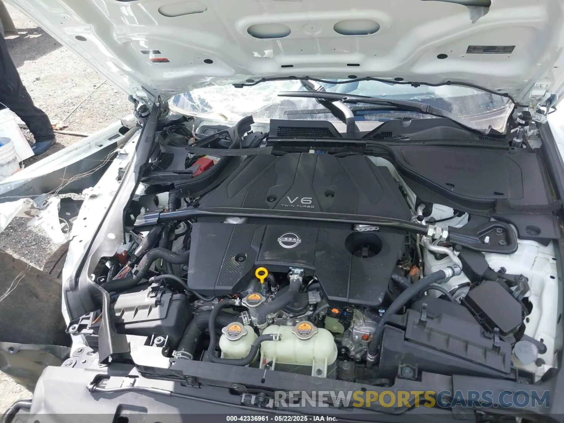 10 fotografías del automóvil dañado JN1BZ4BH2PM312173 NISSAN Z 2023