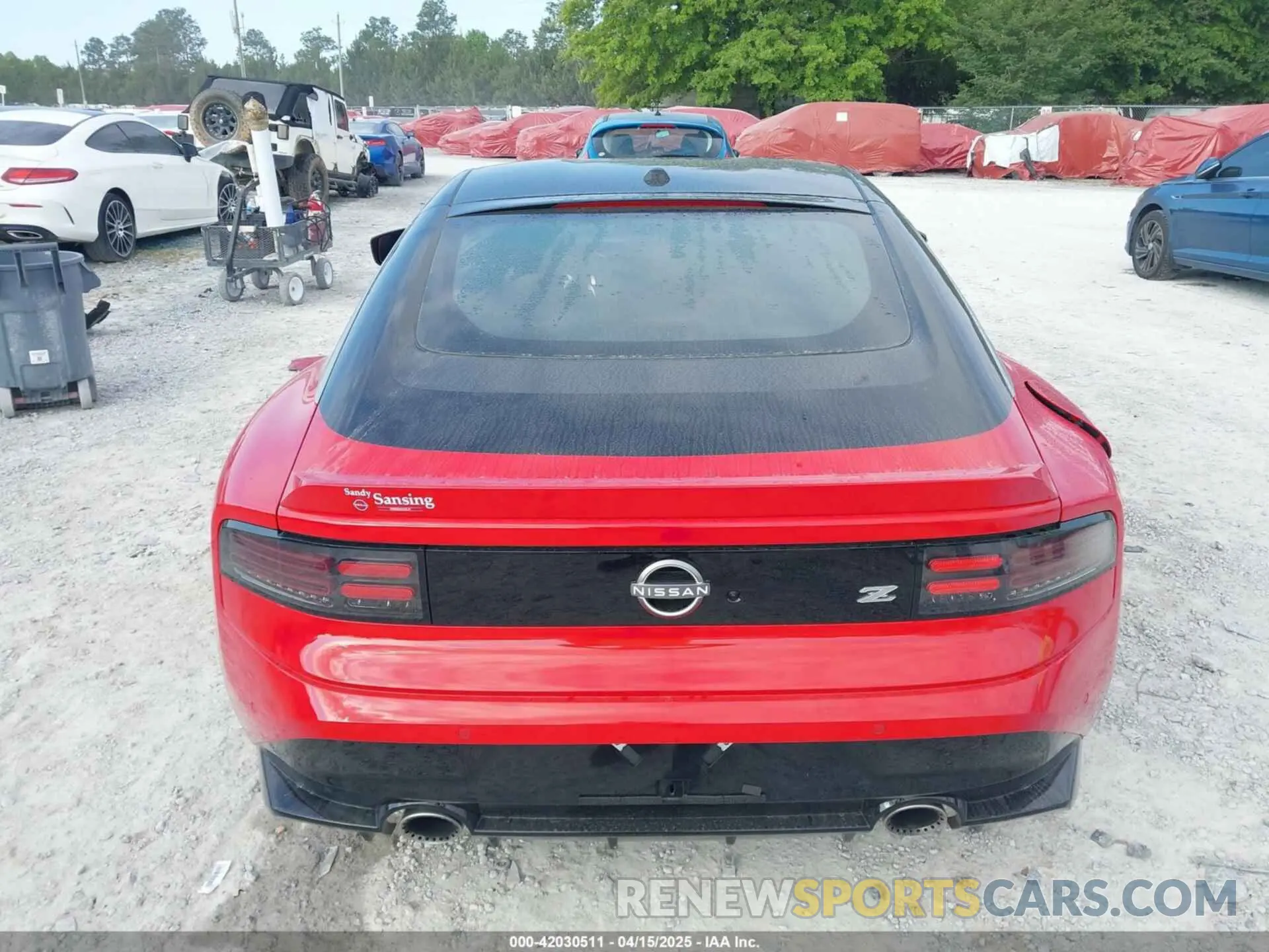 15 fotografías del automóvil dañado JN1BZ4BH2SM411231 NISSAN Z 2025