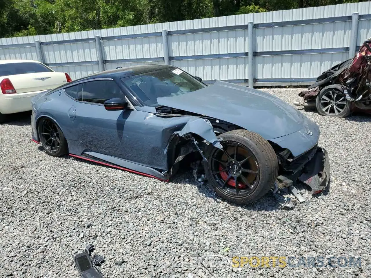 4 fotografías del automóvil dañado JN1BZ4CH8RM363453 NISSAN Z NISMO 2024