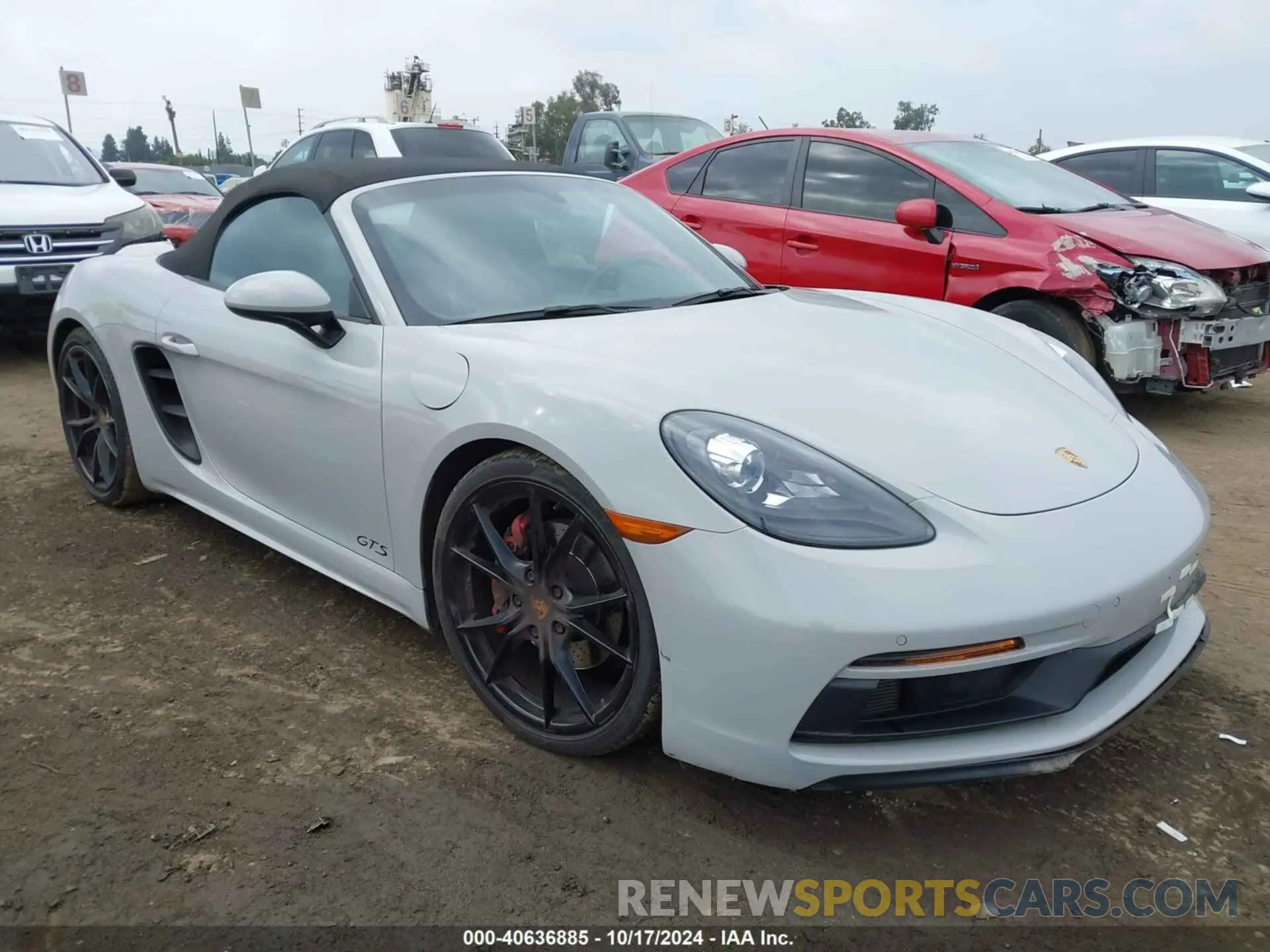 1 fotografías del automóvil dañado WP0CB2A84KS228145 PORSCHE 718 BOXSTER 2019