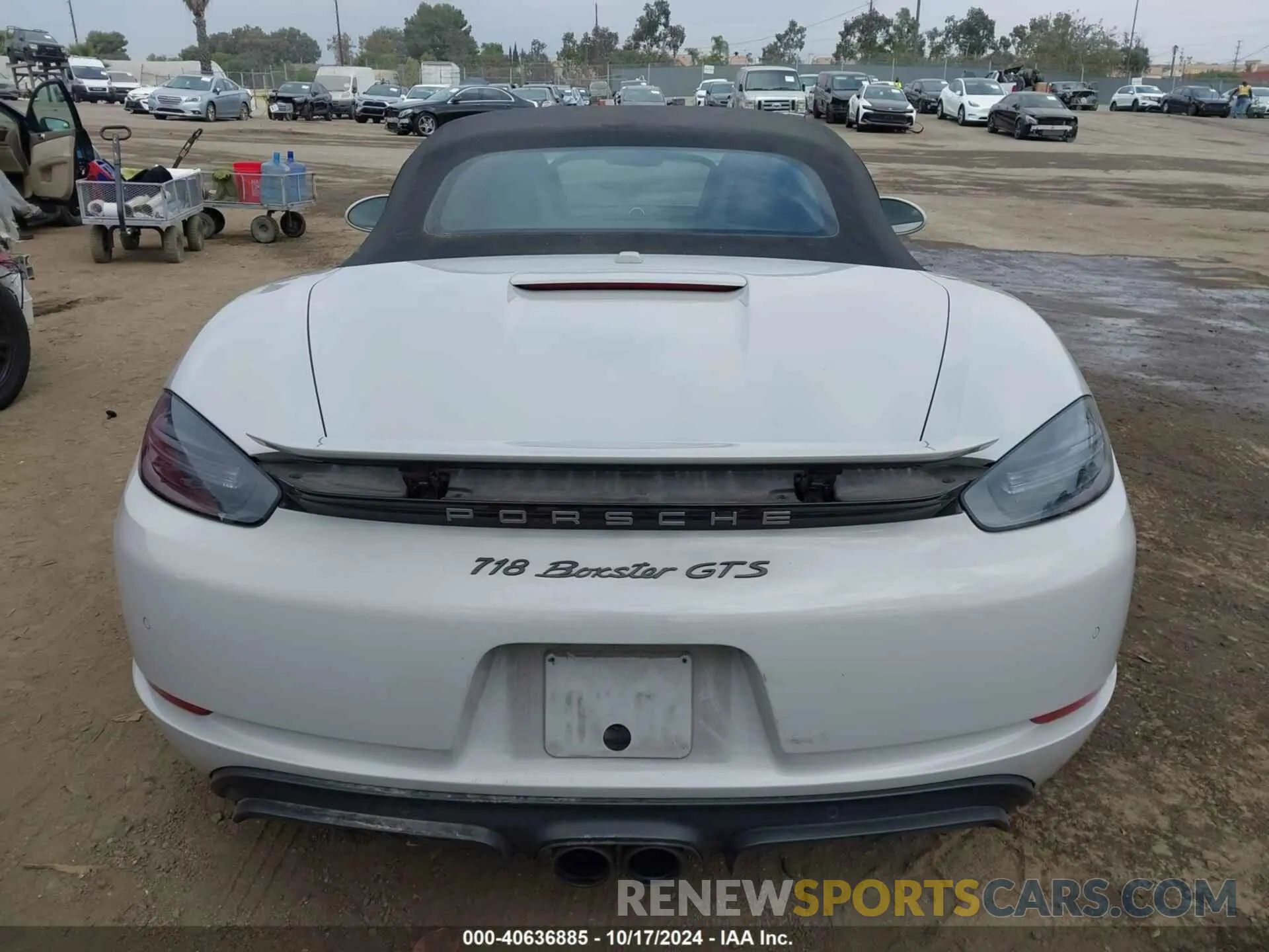 16 fotografías del automóvil dañado WP0CB2A84KS228145 PORSCHE 718 BOXSTER 2019