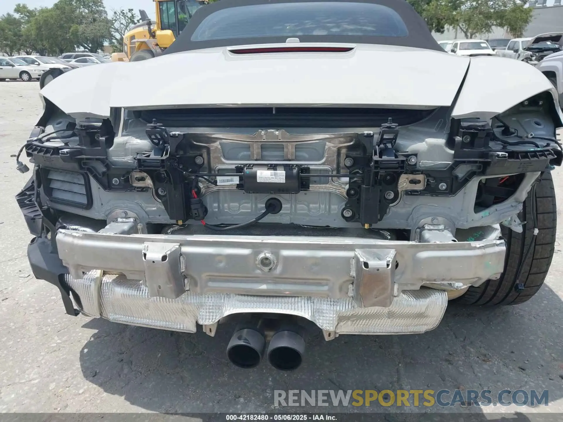 6 fotografías del automóvil dañado WP0CA2A84RK206112 PORSCHE 718 BOXSTER 2024