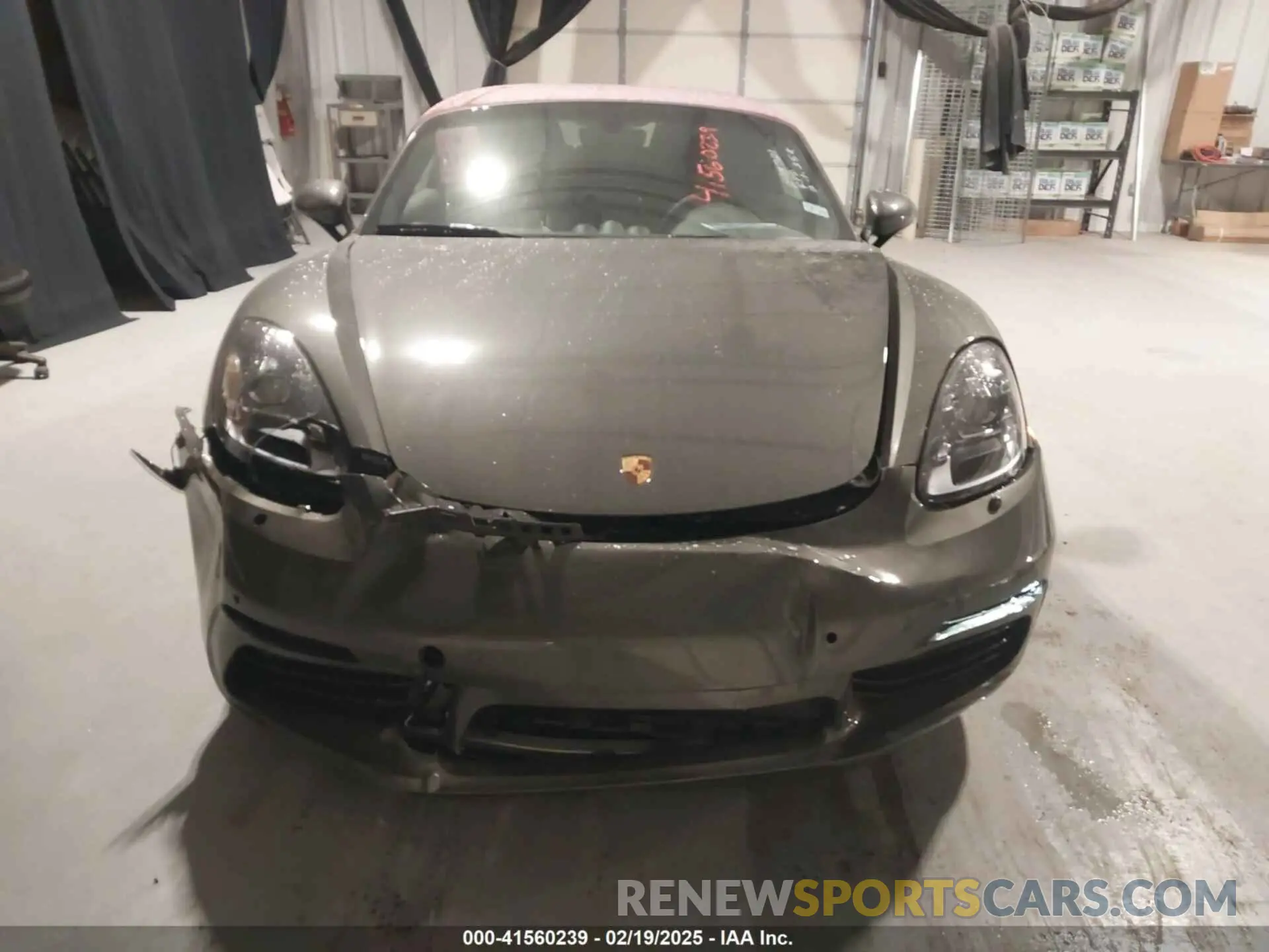 12 fotografías del automóvil dañado WP0CA2A89SK212378 PORSCHE 718 BOXSTER 2025